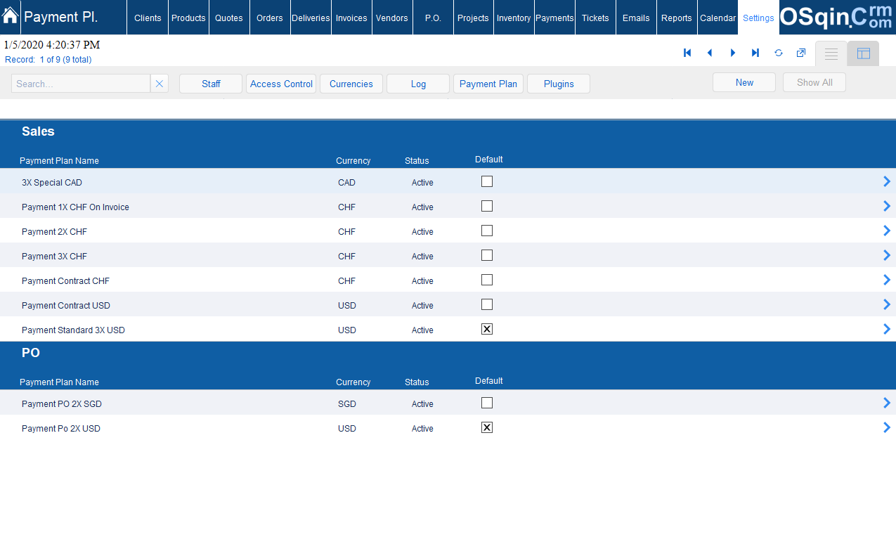 Filemaker Crm Currency